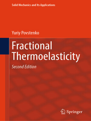 cover image of Fractional Thermoelasticity